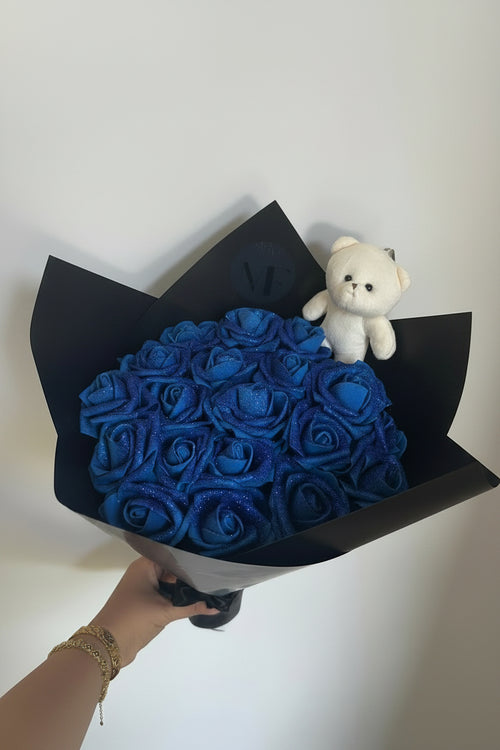 Bouquet 20 roses 💙