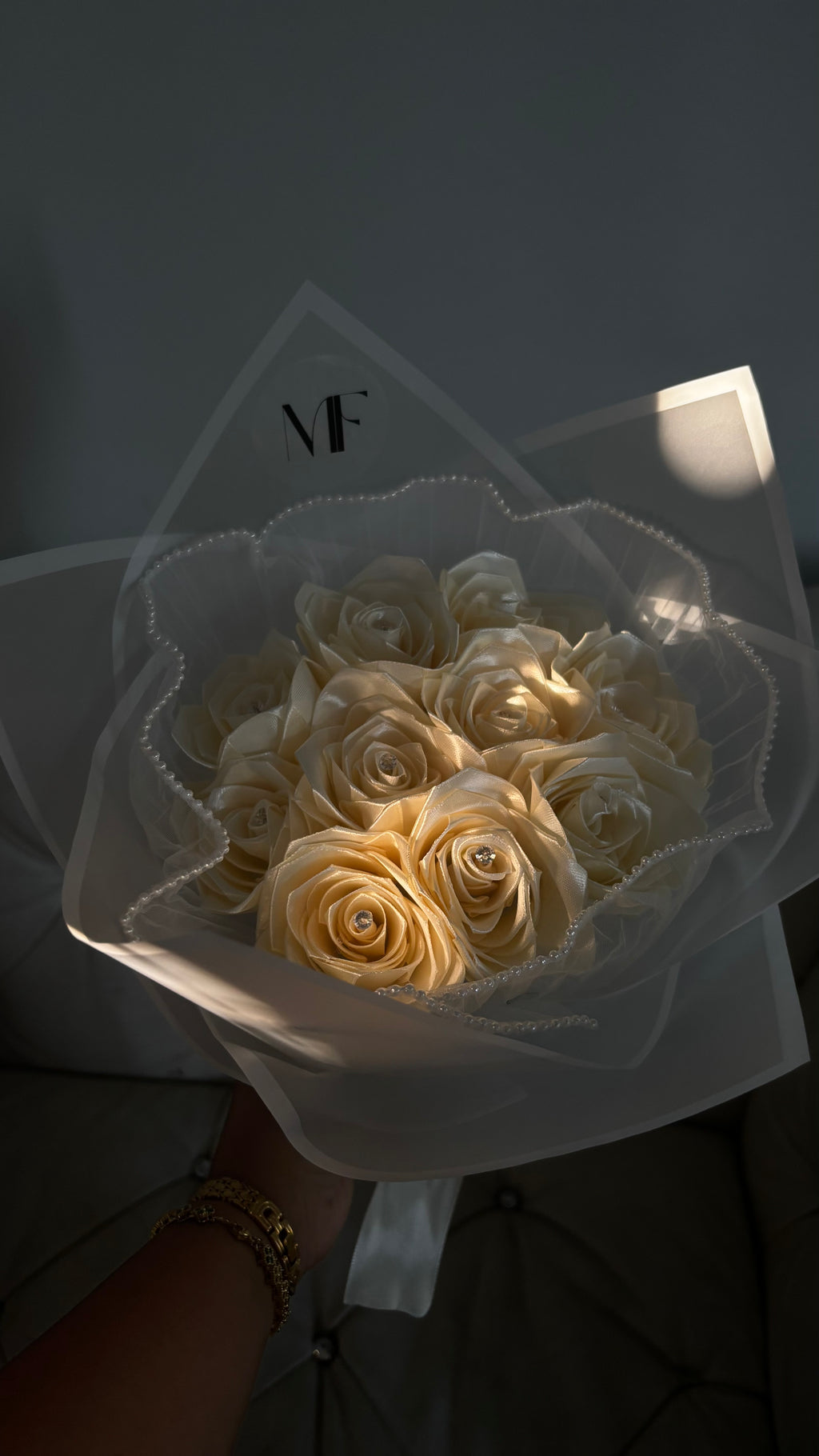 Bouquet en satin 🪡