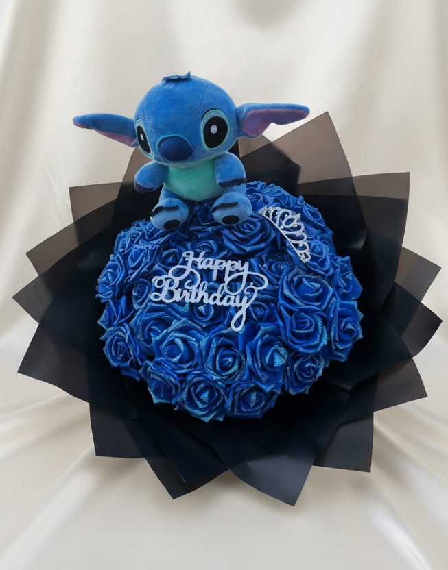 Bouquet 40 roses 💙