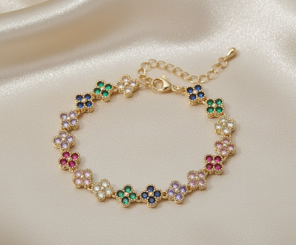 Bracelet bloomia doré