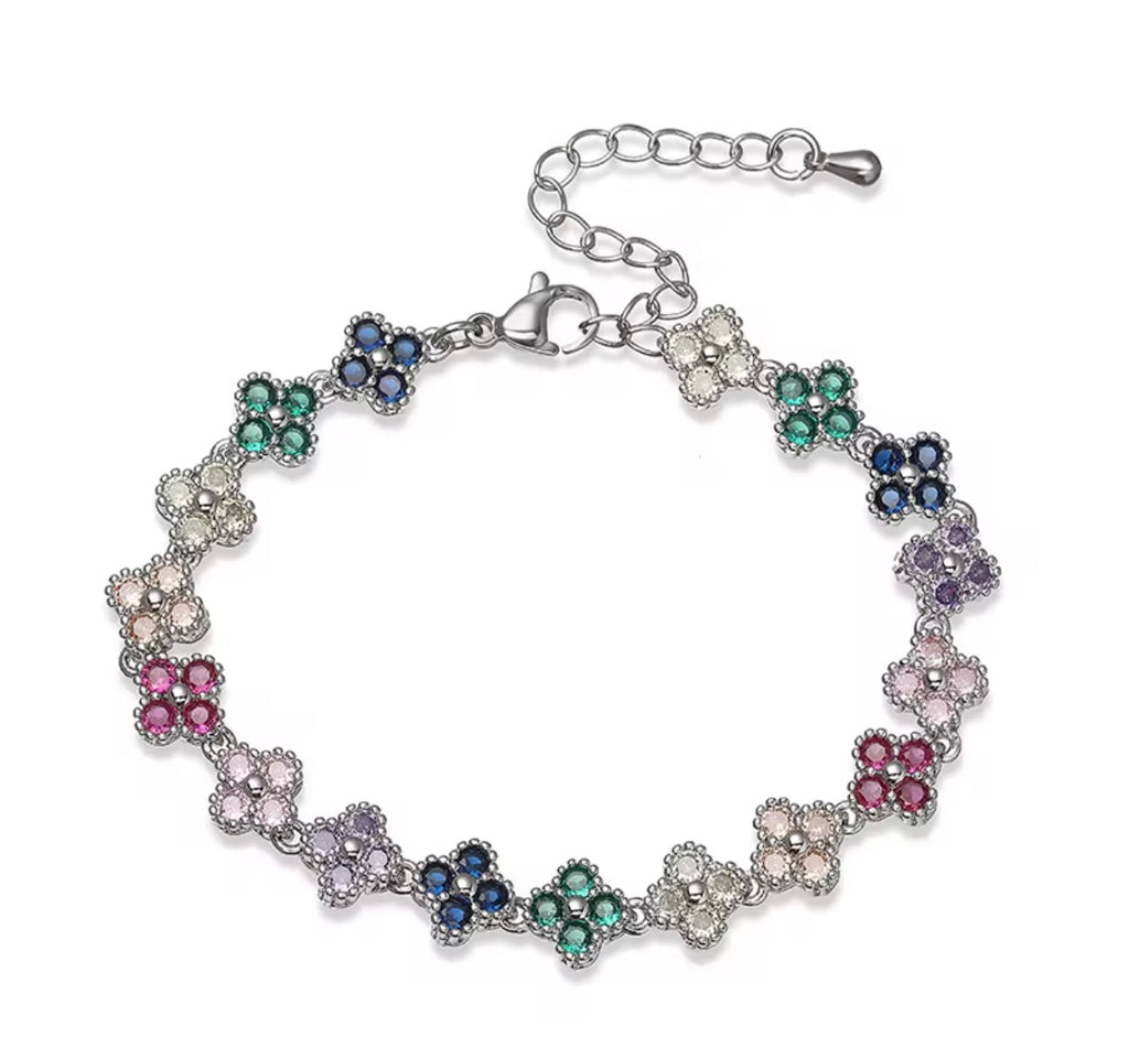 Bracelet bloomia argenté