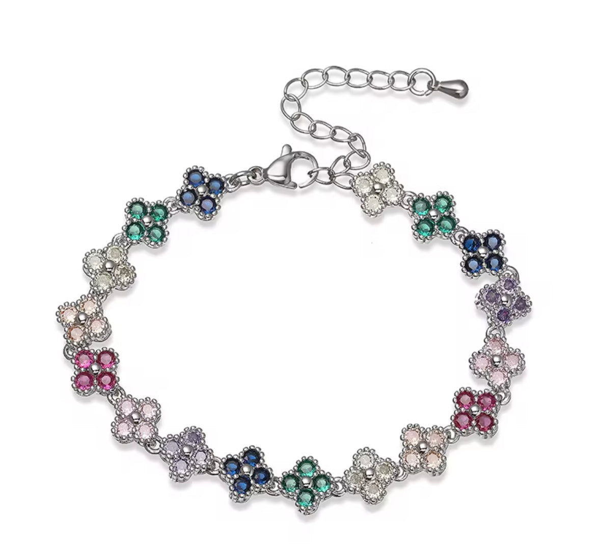 Bracelet bloomia argenté